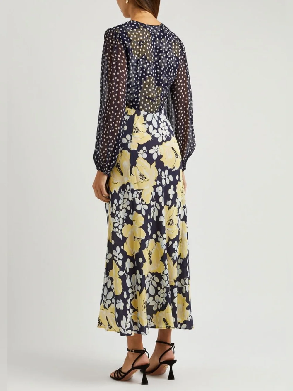 NWOT - Rixo Melanie Silk Dress - Picture 3 of 8